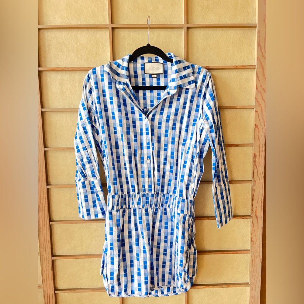 Alexis plaid dress/ skort